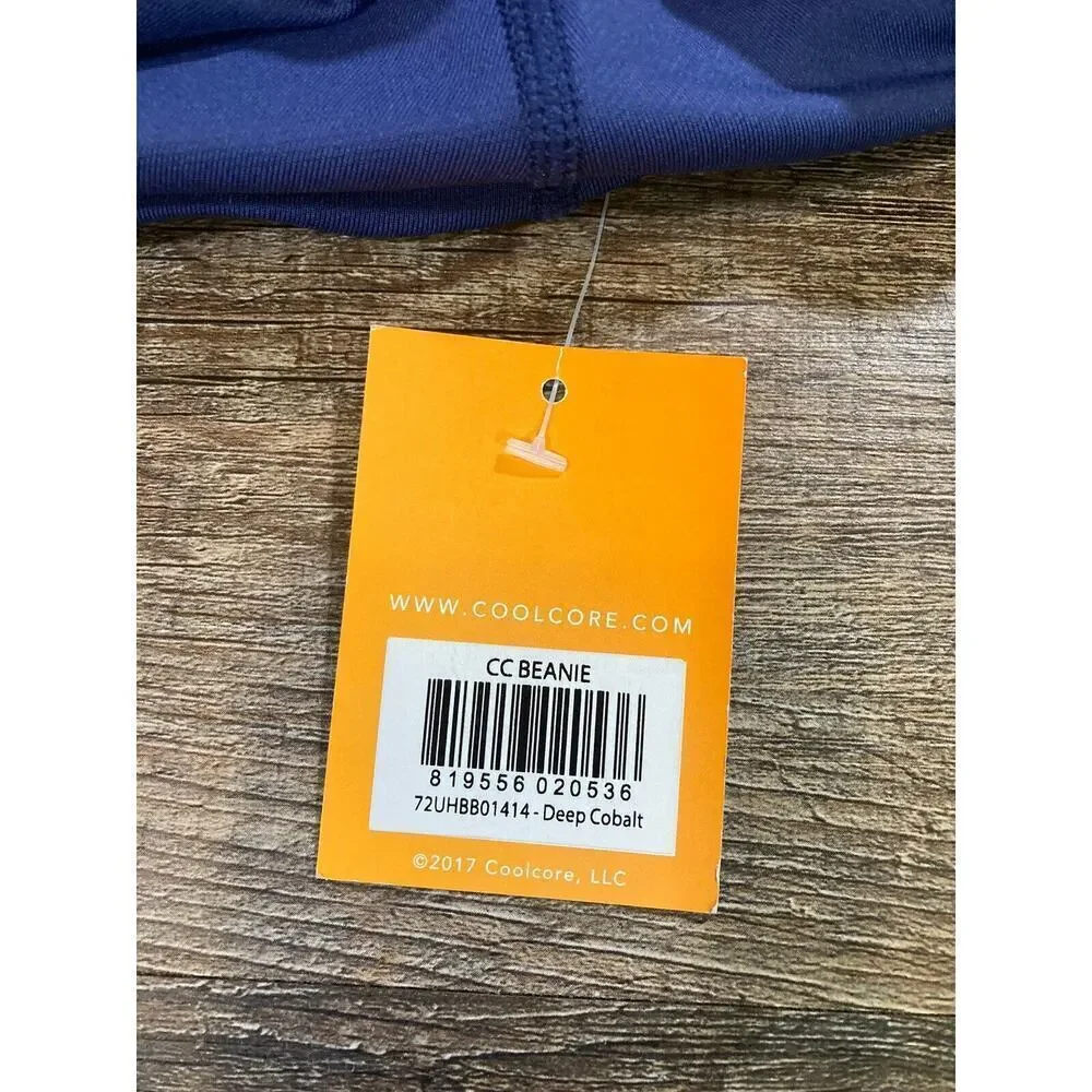 NEW Thermo Insulated Ice Runner Beanie Coolcore Technology Deep Cobalt Blue OS - Picture 6 of 10